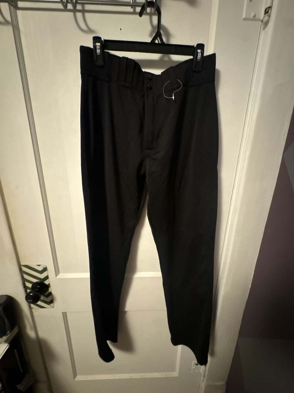 Easton Men's Baseball Pants Black Medium